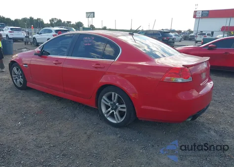 2008 Pontiac G8 из США, поврежденный, VIN 6G2ER57708L148159